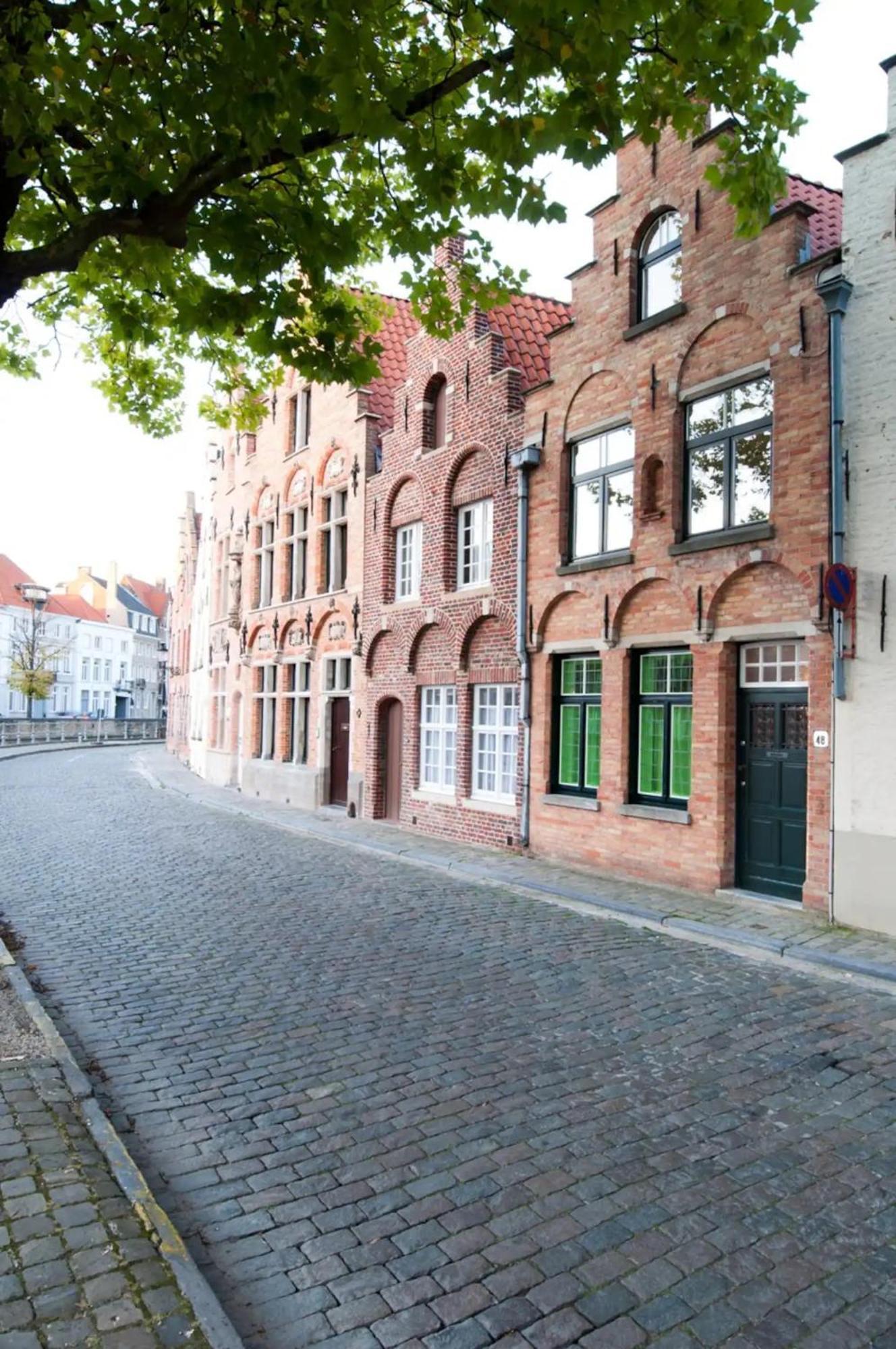 Brugse Charme Huis Met Tuin Aan Het Water 8P Brügge Exterior foto